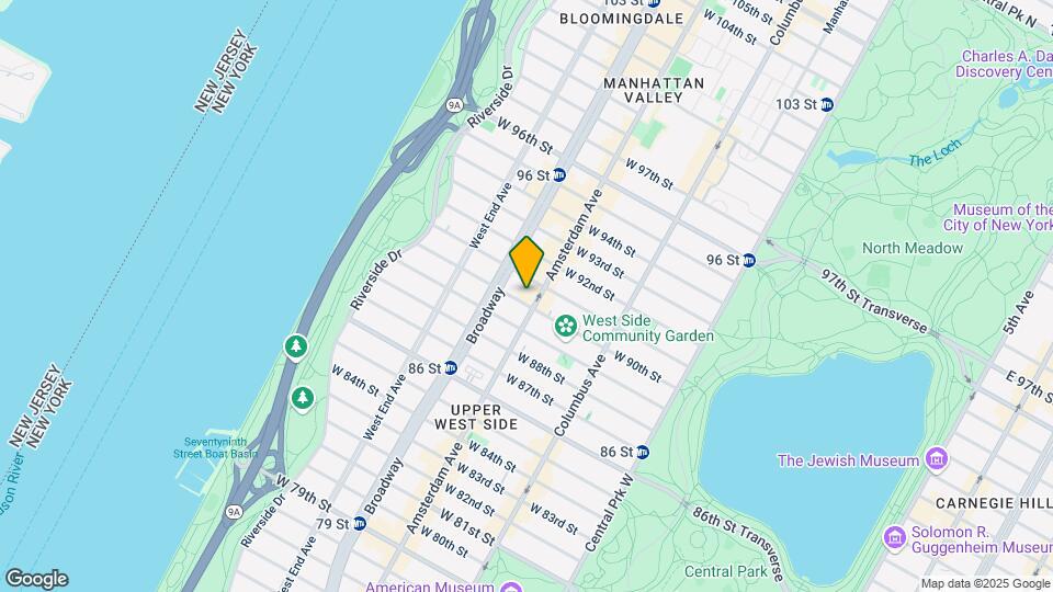 203 W 90th St-Unit -: 10A Map and Location Details
