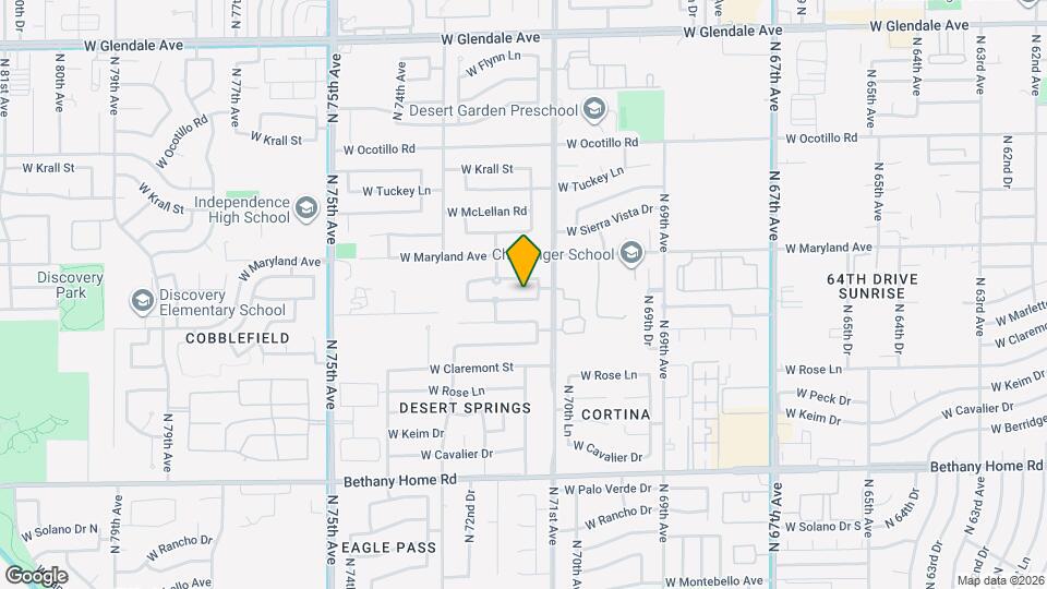 7168 W Citrus Way Map and Location Details