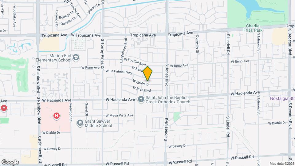 6220 W Elmira Dr Map and Location Details