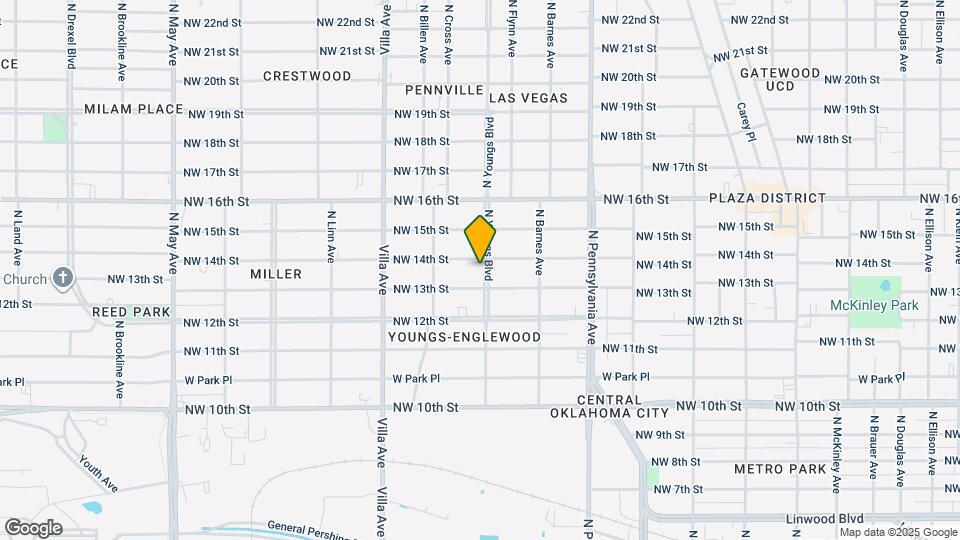 1413-1415 N Youngs Blvd - 2304 NW 14th St Map and Location Details
