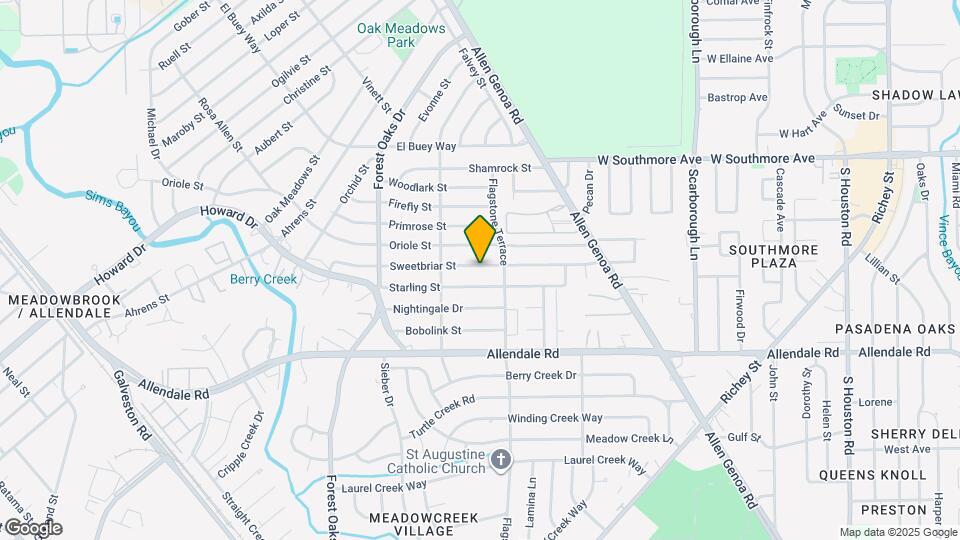 5518 Sweetbriar St Map and Location Details