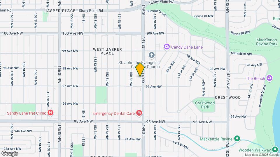 9720 149th St NW Map and Location Details