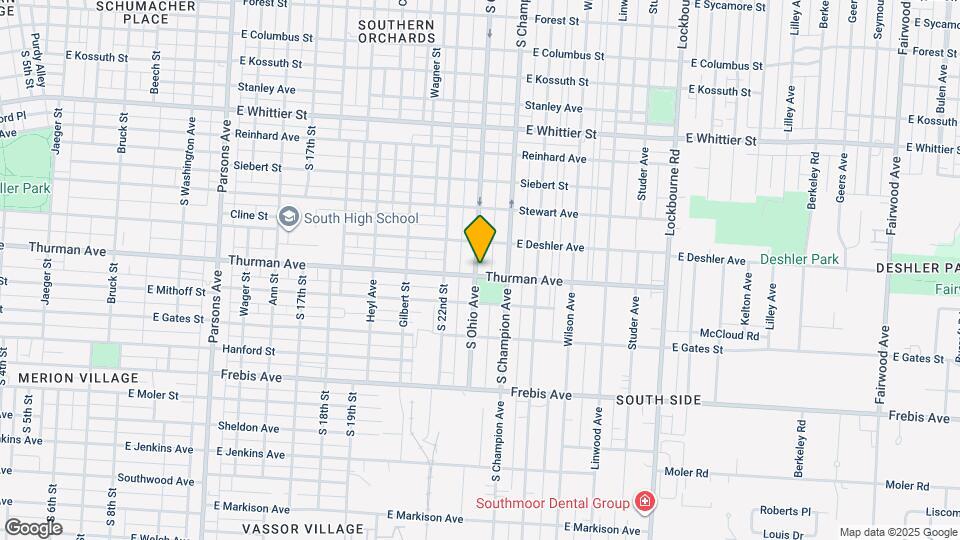 1270 S Ohio Ave Map and Location Details