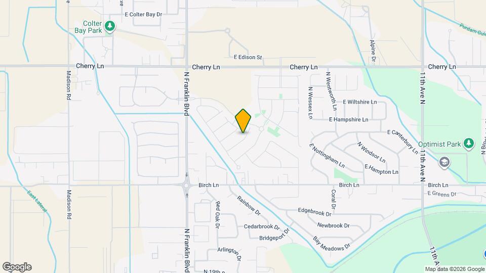 16848 N Breeds Hill Ave Map and Location Details