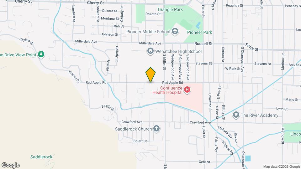 1075 Red Apple Rd Map and Location Details