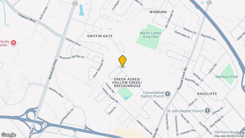 537 Asbury Ln Map and Location Details