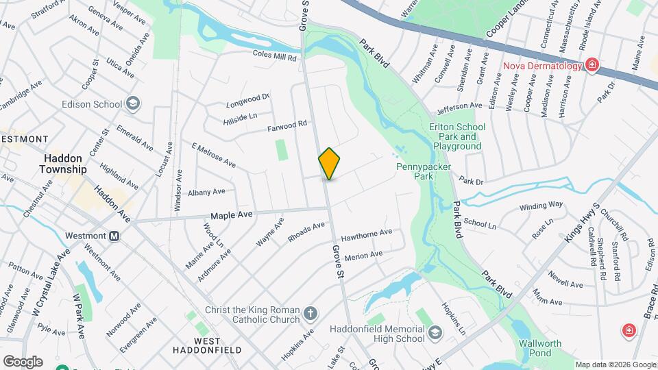 629 Grove St Mapa y Detalles de la Ubicación