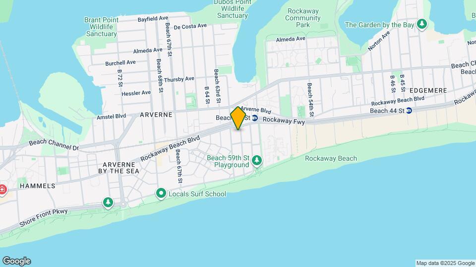 1-85 Beach 61st St Map and Location Details