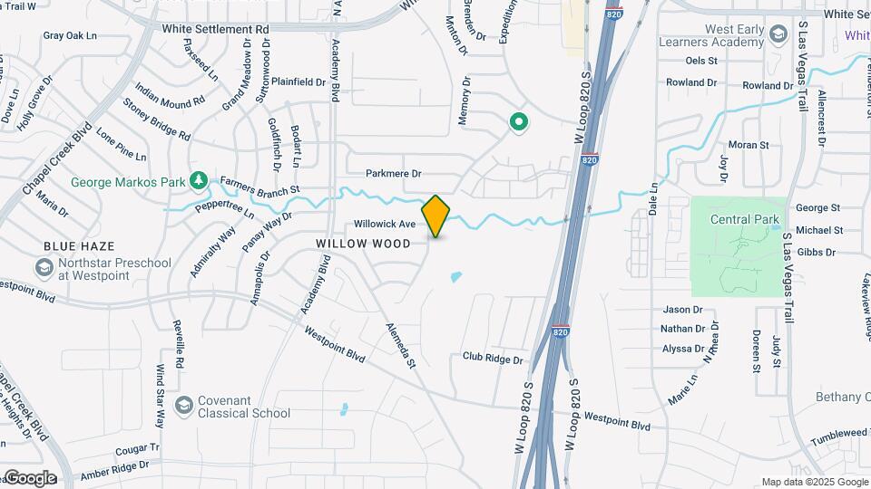 625 Chalk Knoll Rd Map and Location Details