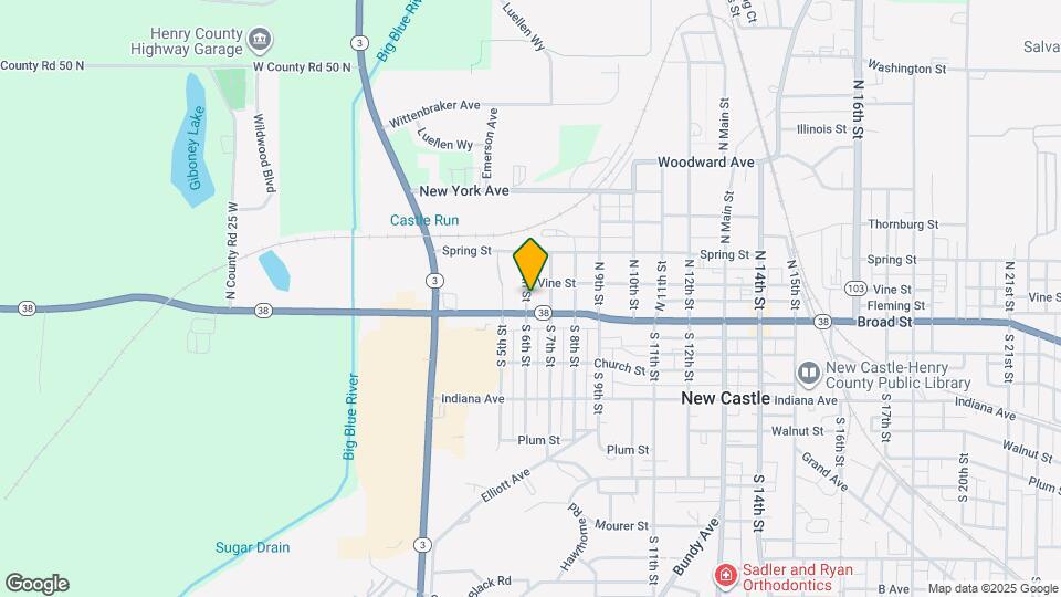 108 N 6th St Map and Location Details