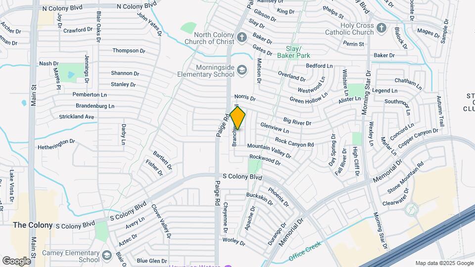 6416 Branchwood Trail Map and Location Details