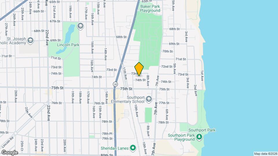 918 74th St Mapa y Detalles de la Ubicación