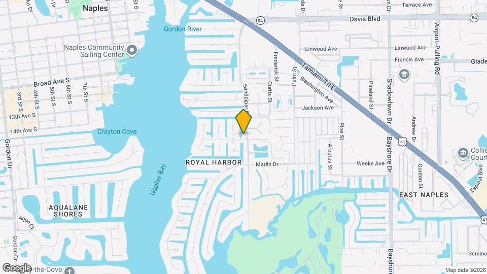 1590 Sandpiper St Map and Location Details