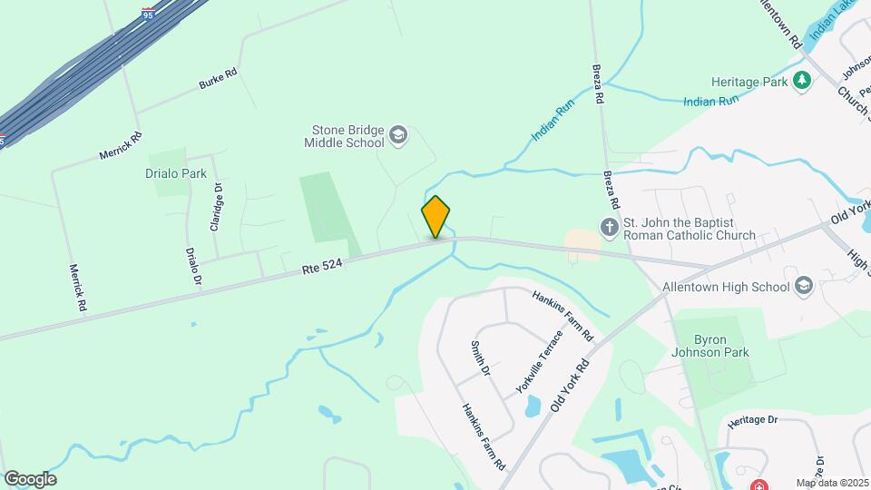 1253 Yardville Allentown Rd Map and Location Details