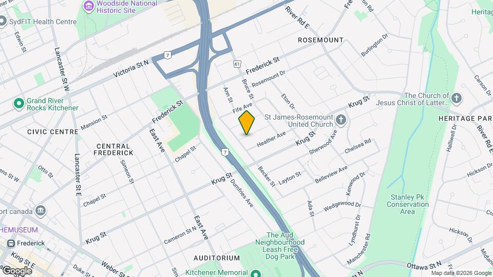 15 Edinburgh Rd Map and Location Details