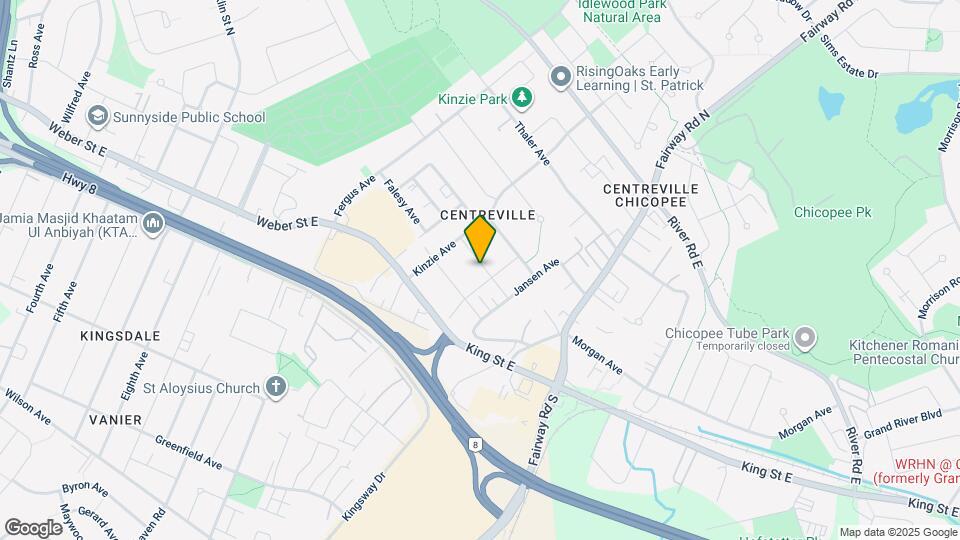 151 Walker St Map and Location Details