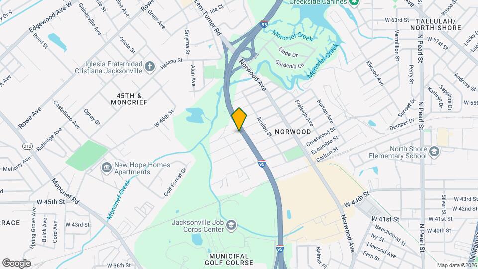 1119 Kenmore St Map and Location Details