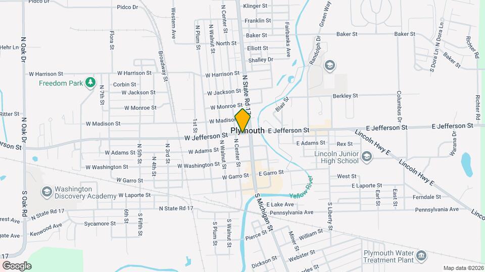 113 W Jefferson St Map and Location Details