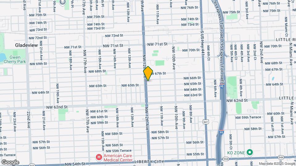 6511 NW 12th Ave Mapa y Detalles de la Ubicación