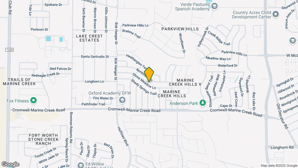 5612 Stone Meadow Ln Map and Location Details