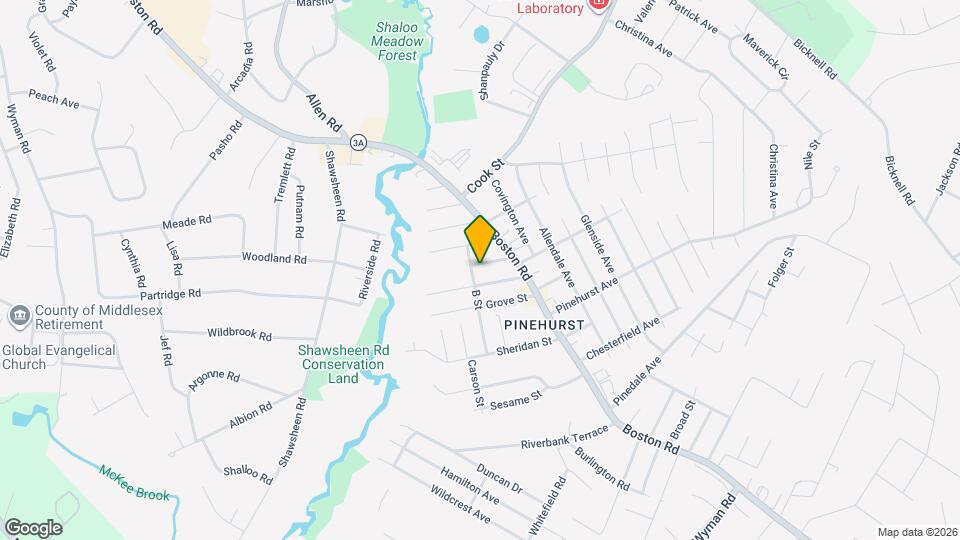 10 Melody Ln Map and Location Details