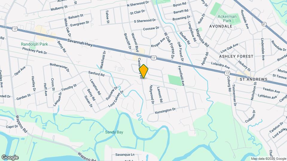 356 Canterbury Rd Map and Location Details