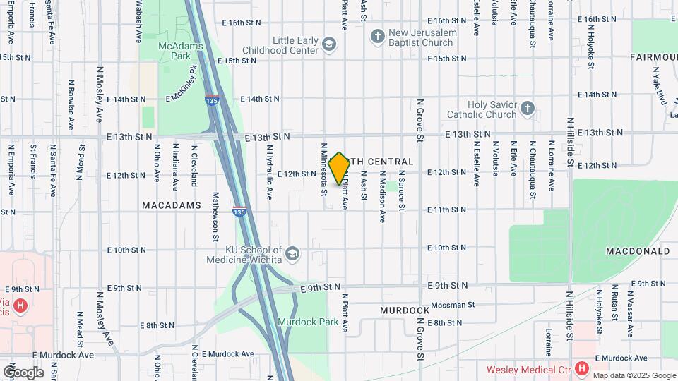 1235 N Piatt Ave Map and Location Details