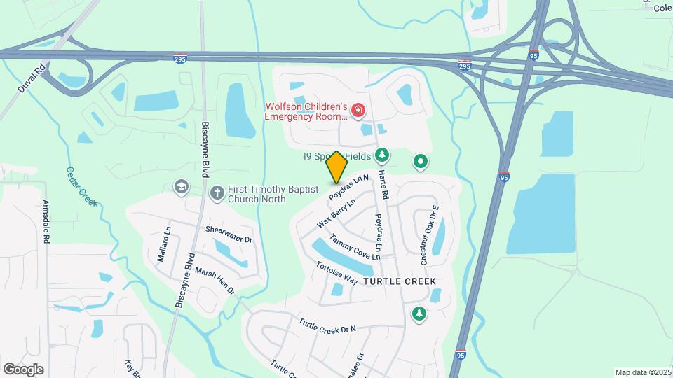 857 Poydras Ln N Map and Location Details