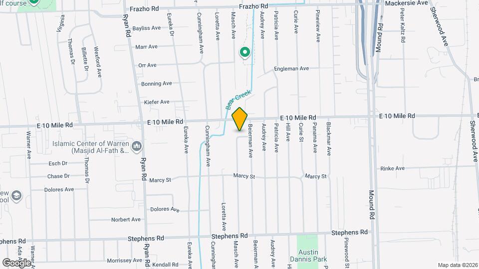 24889 Masch Ave Map and Location Details