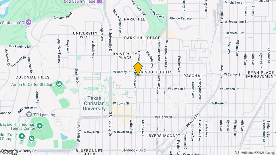 2800 Lubbock Ave Map and Location Details