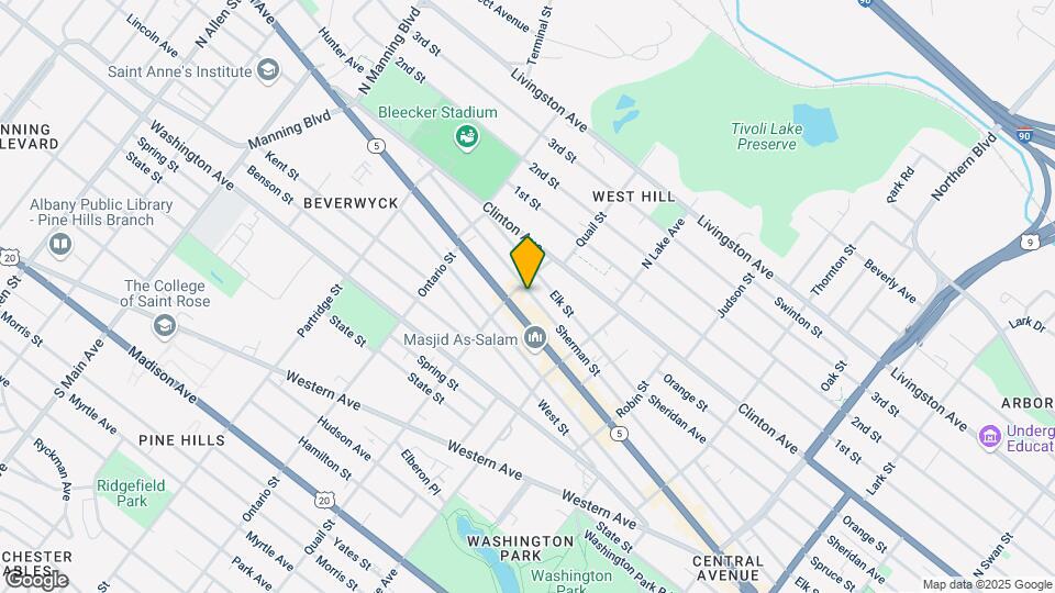 320 Sherman St, Unit 2 Map and Location Details