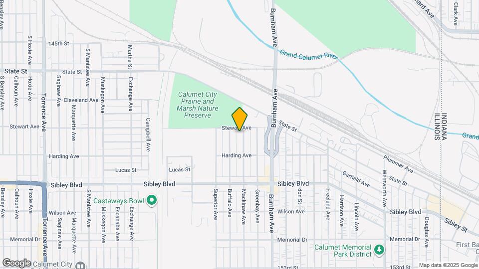 380 Mackinaw Ave Map and Location Details