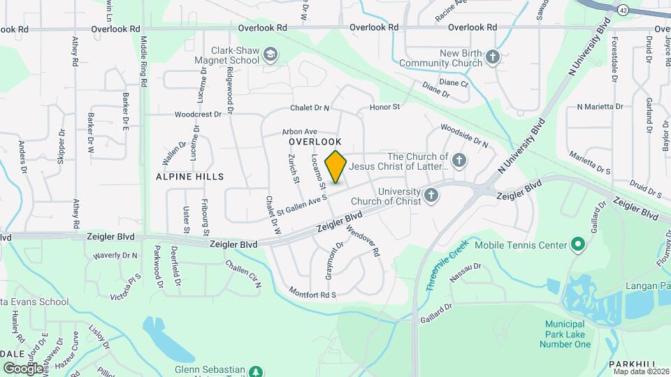 5854 St Gallen Ave S Map and Location Details