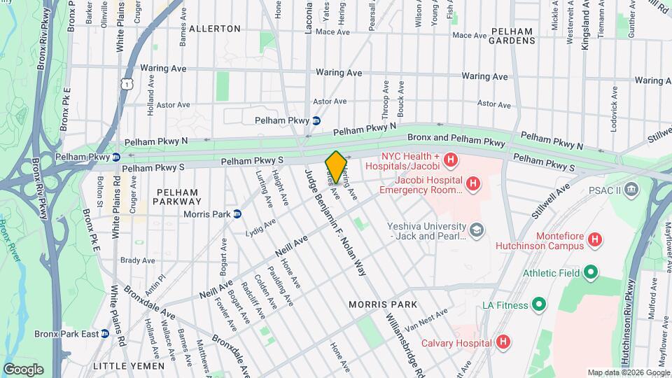 2040 Yates Ave Map and Location Details