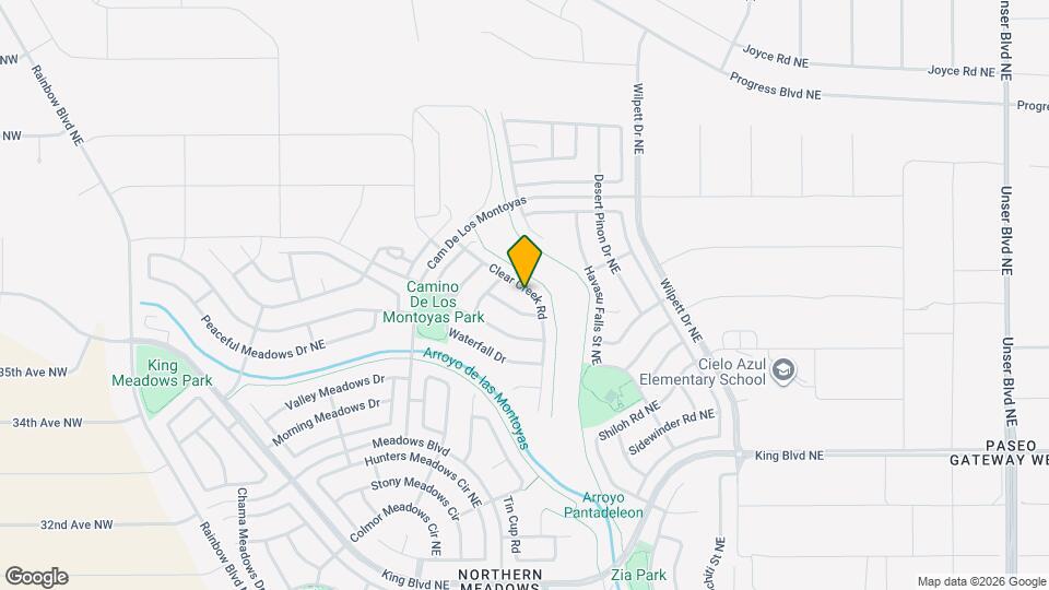 3739 Clear Creek Rd Map and Location Details