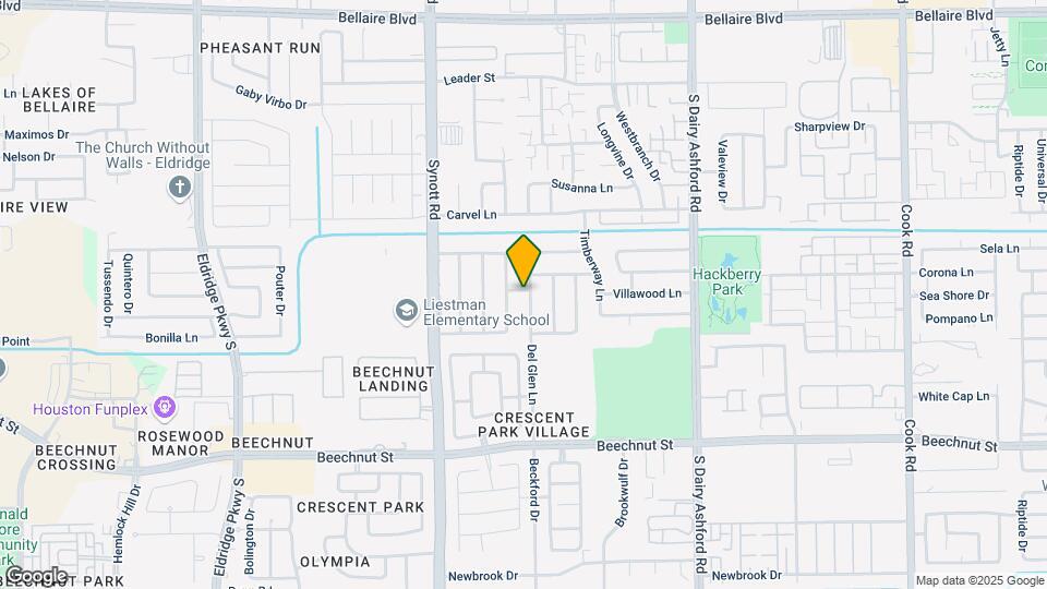 7618 Del Glen Ln, Unit A Map and Location Details