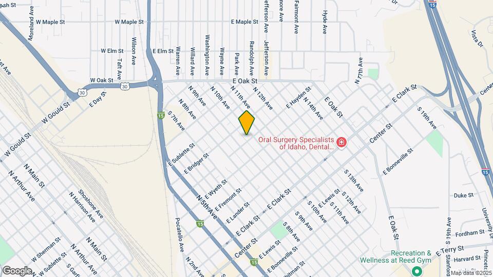 1040 E Hayden St Map and Location Details