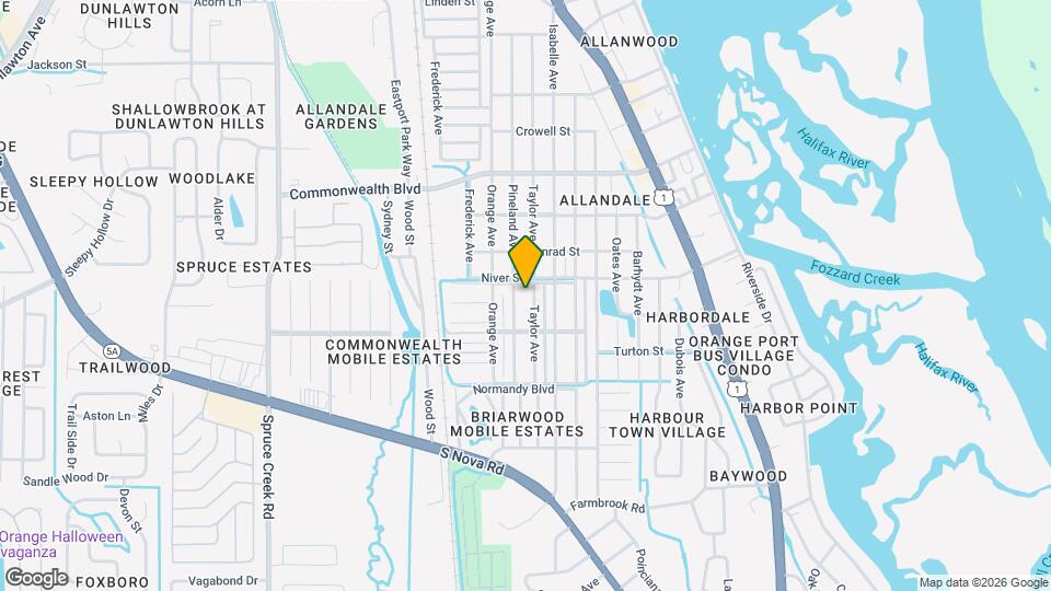 5410 Taylor Ave Map and Location Details