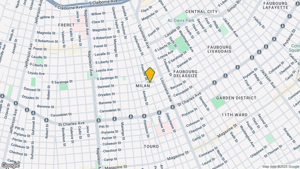 1909 Foucher St Map and Location Details