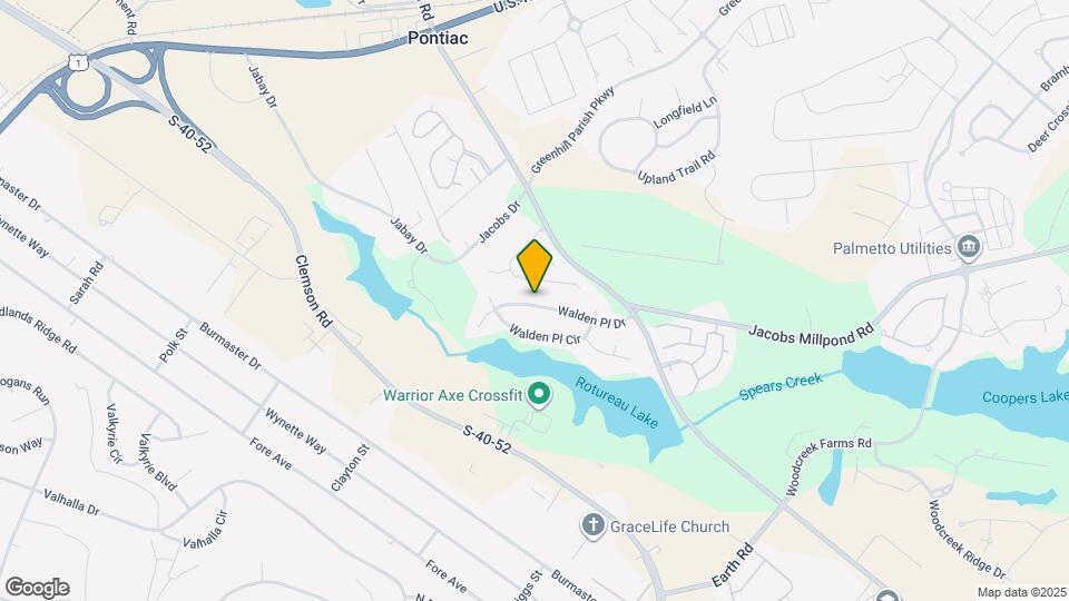 1128 Walden Pl Dr Map and Location Details