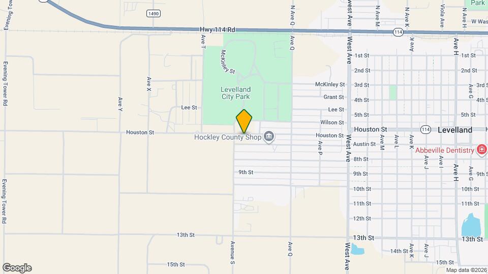 1848 Houston St Map and Location Details