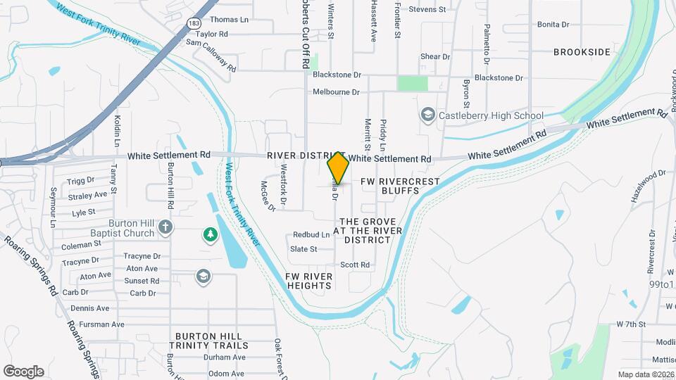 207 Athenia Dr Map and Location Details