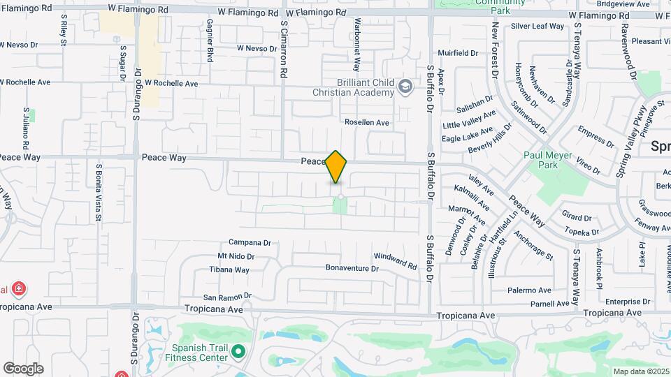 4572 Avery Rock St Map and Location Details