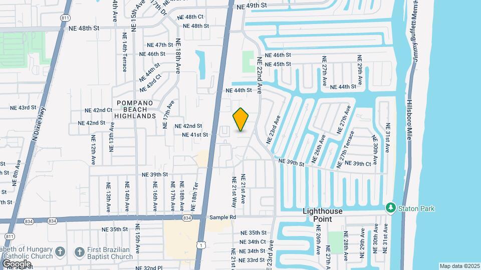 2131 NE 41st St Map and Location Details