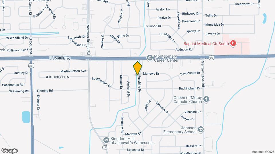 4244 Sunshine Dr Map and Location Details