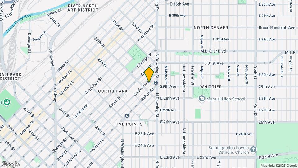 3024 California St Map and Location Details