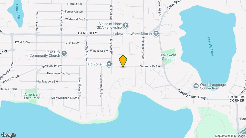 8118 Veterans Dr SW, Unit 3310 Mapa y Detalles de la Ubicación