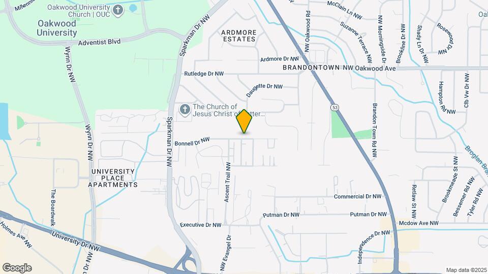 4432 Bonnell Dr NW, Unit B Map and Location Details