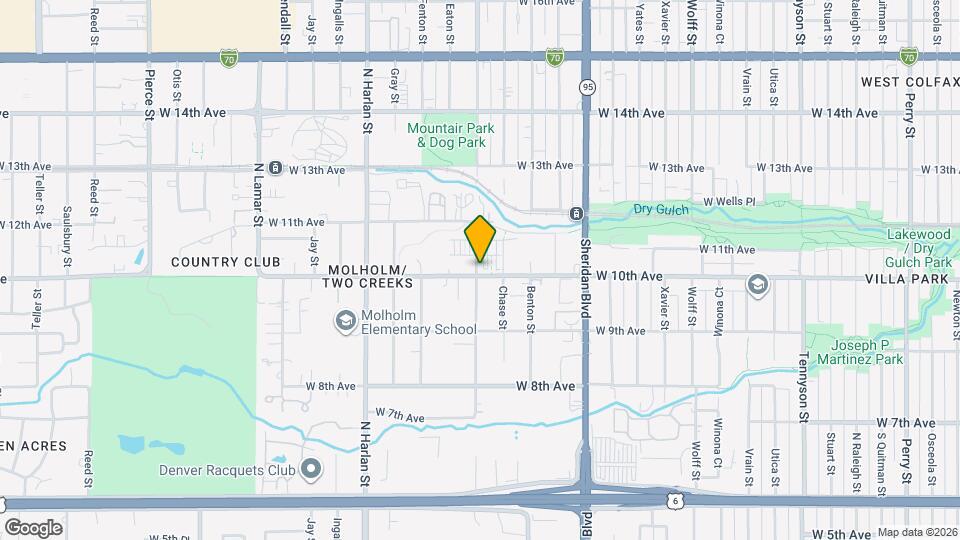 1018 Depew St Mapa y Detalles de la Ubicación