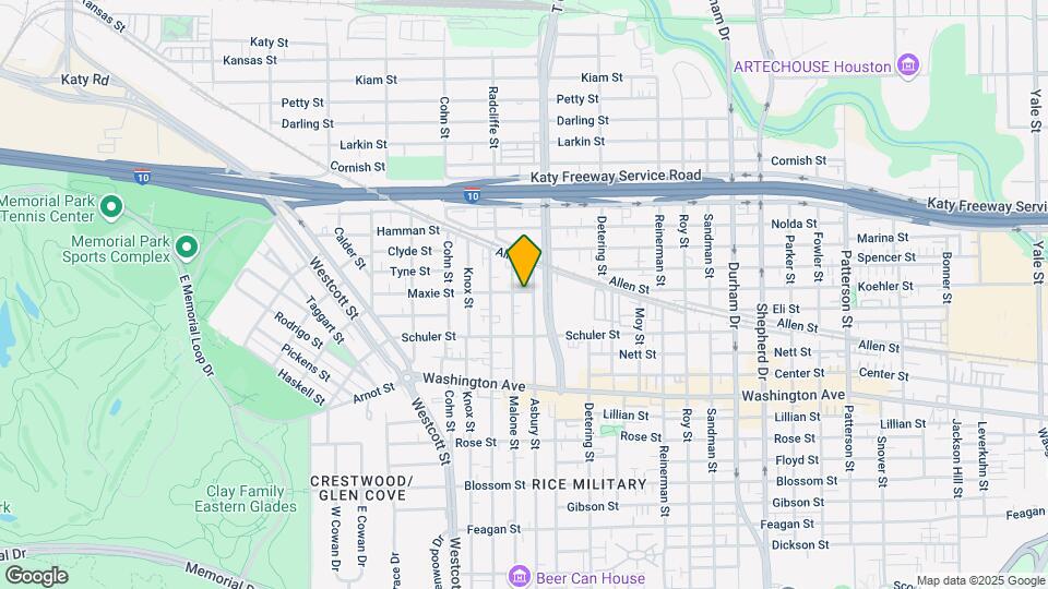 5607 Maxie St Mapa y Detalles de la Ubicación